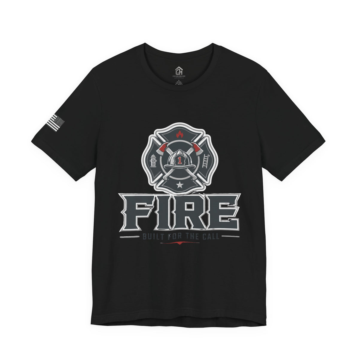 Built for the Call Firefighter Tee