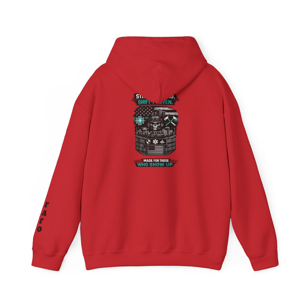 Retro EMS Hoodie — 'Made For Those Who Work Shift Work In EMS