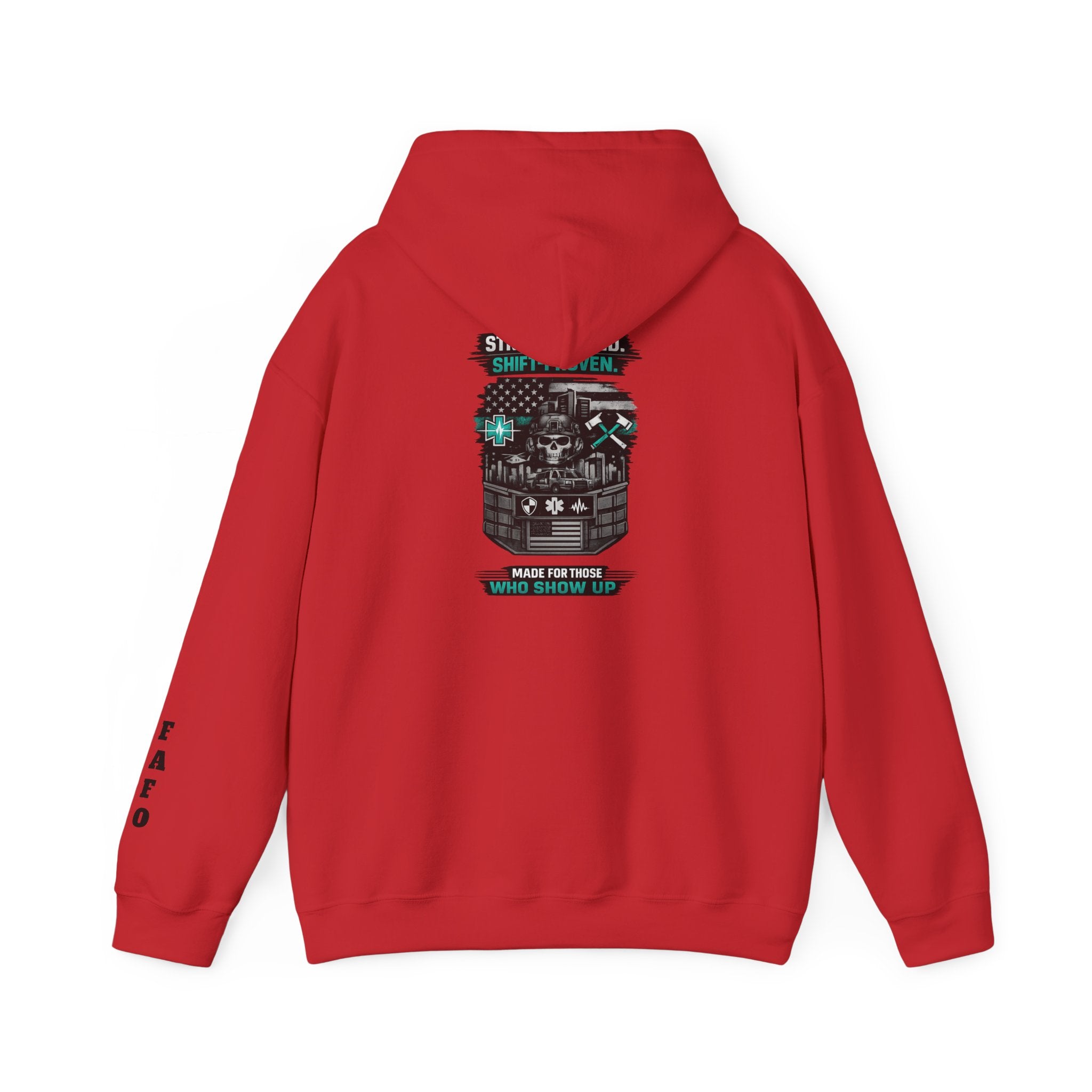 Retro EMS Hoodie — 'Made For Those Who Work Shift Work In EMS