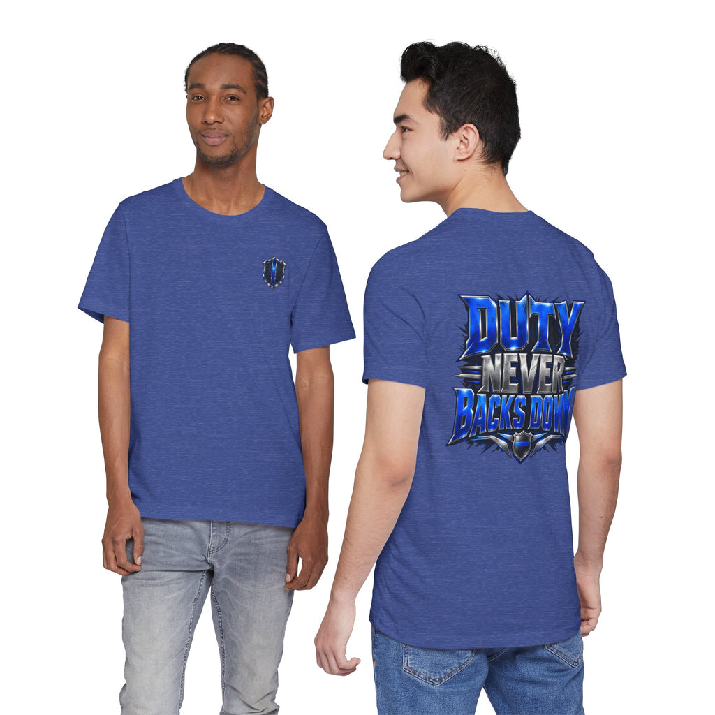 Police "Duty Never Backs Down" T-Shirt