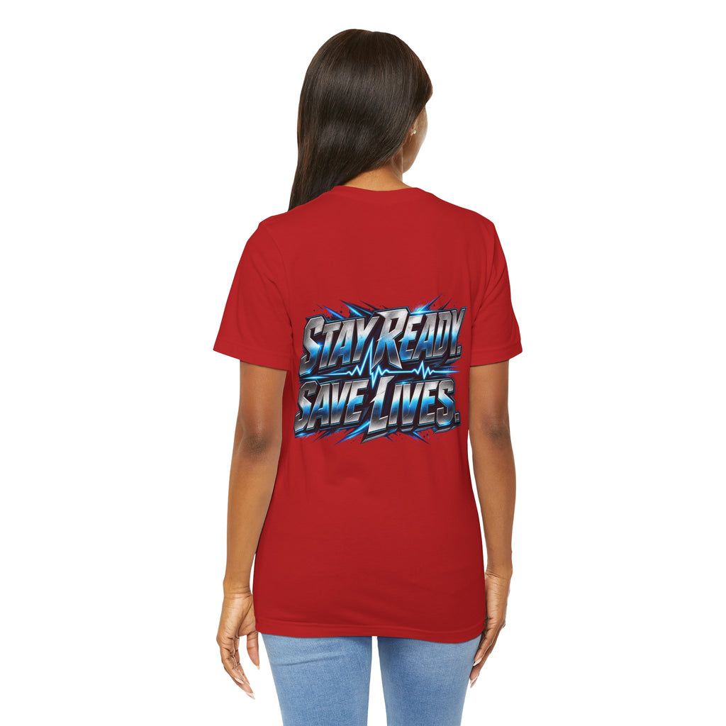 EMS "Stay Ready Save Lives" T‑Shirt