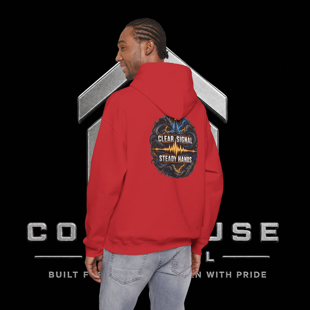 Clear Signal Steady Hands EMS Hoodie