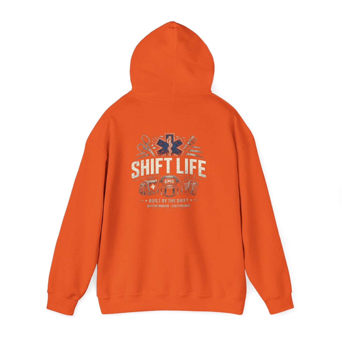 Shift Life EMS Paramedic Hoodie | Ambulance Rescue Emblem
