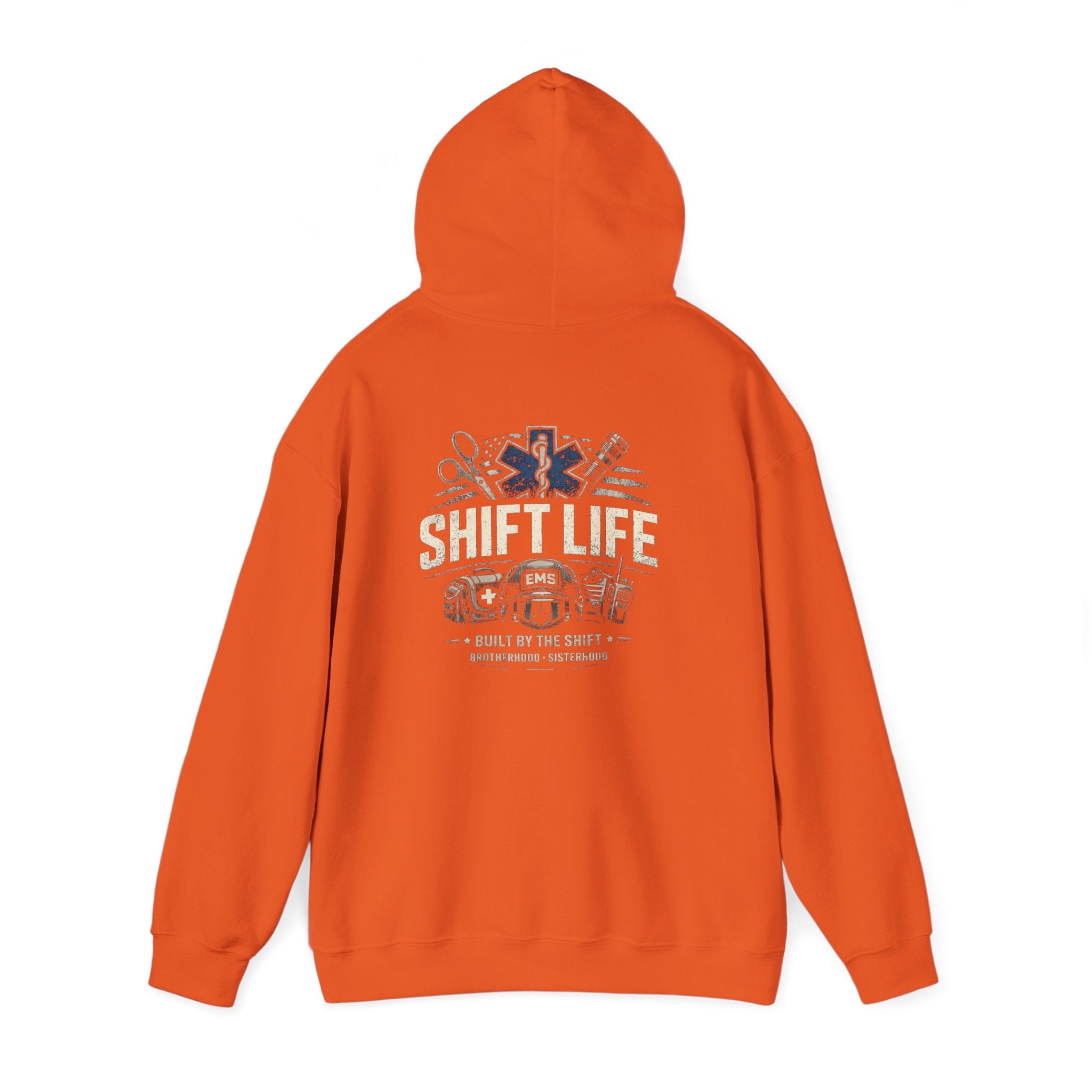 Shift Life EMS Paramedic Hoodie | Ambulance Rescue Emblem