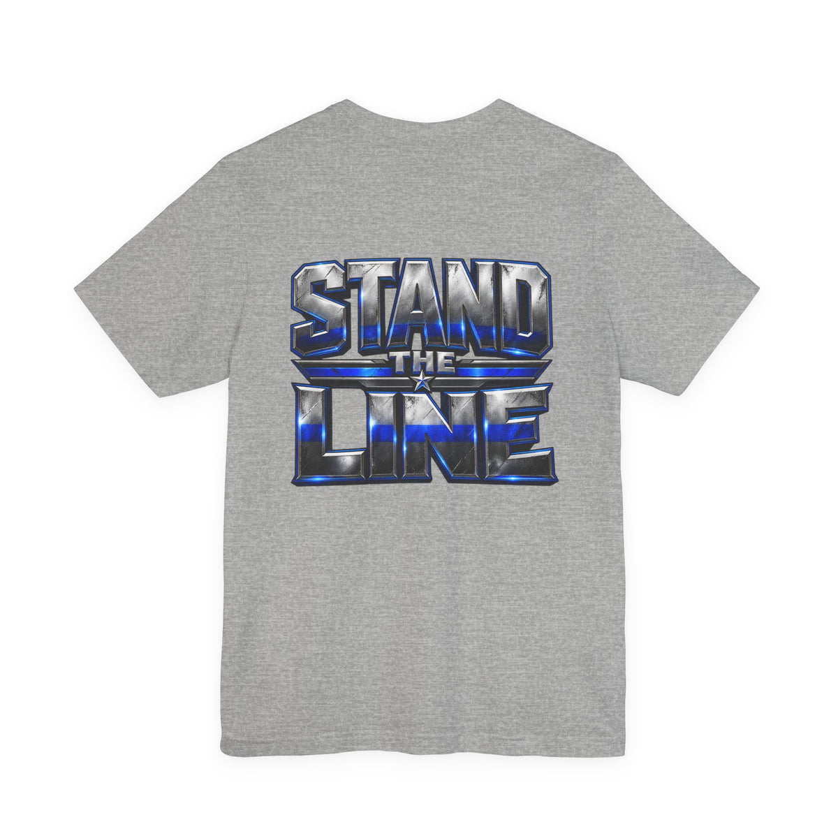 Police Stand the Line Graphic T-shirt
