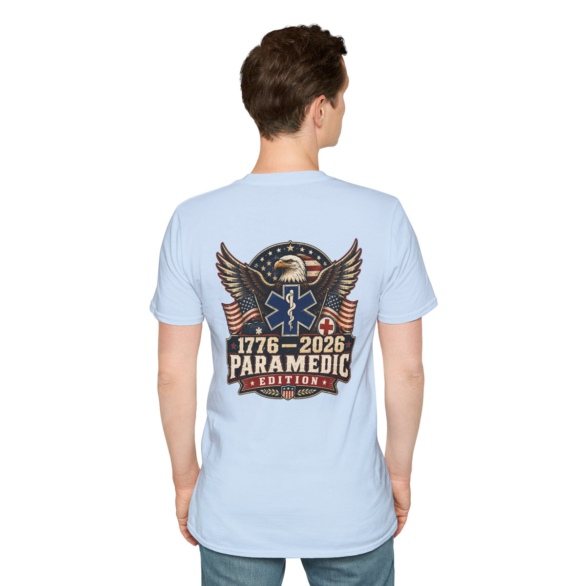 1776–2026 Paramedic Edition USA 250 Patriotic EMS Shirt