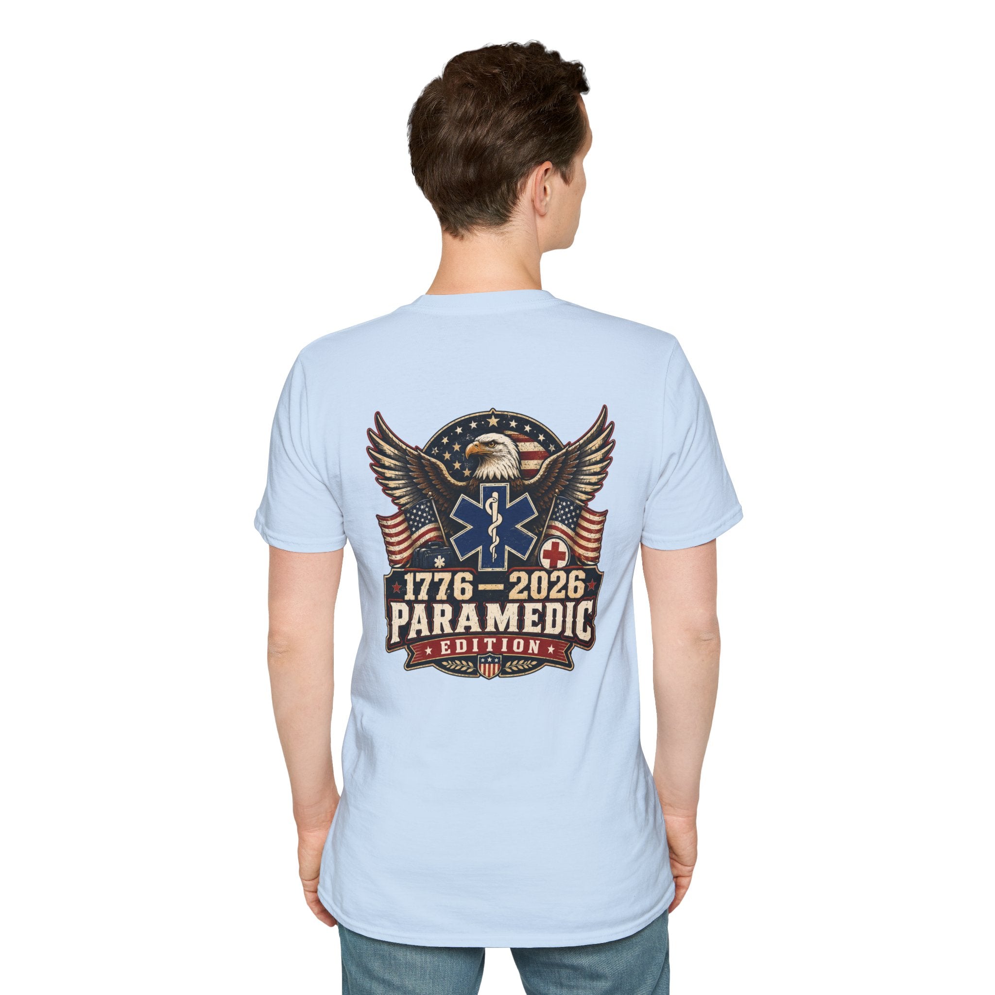 1776–2026 Paramedic Edition USA 250 Patriotic EMS Shirt