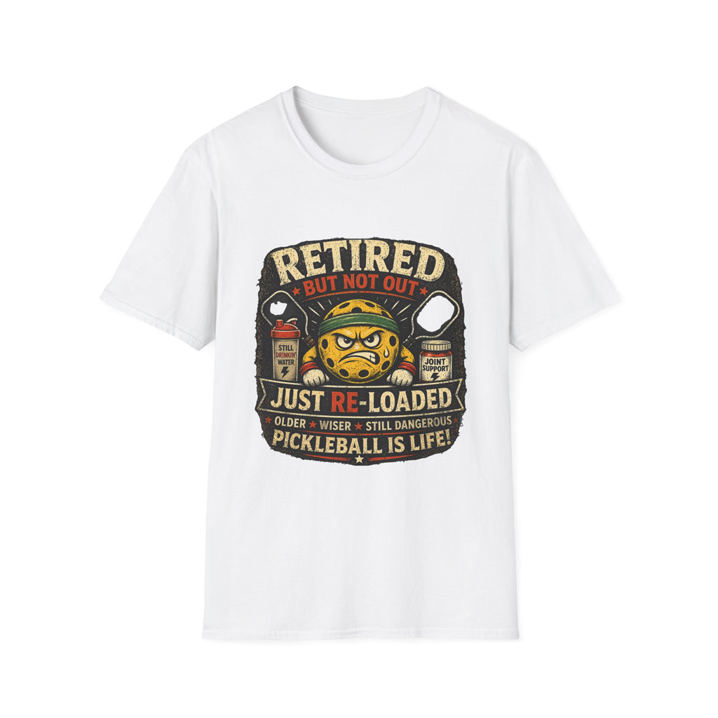 Retired But Not Out Pickleball T-Shirt