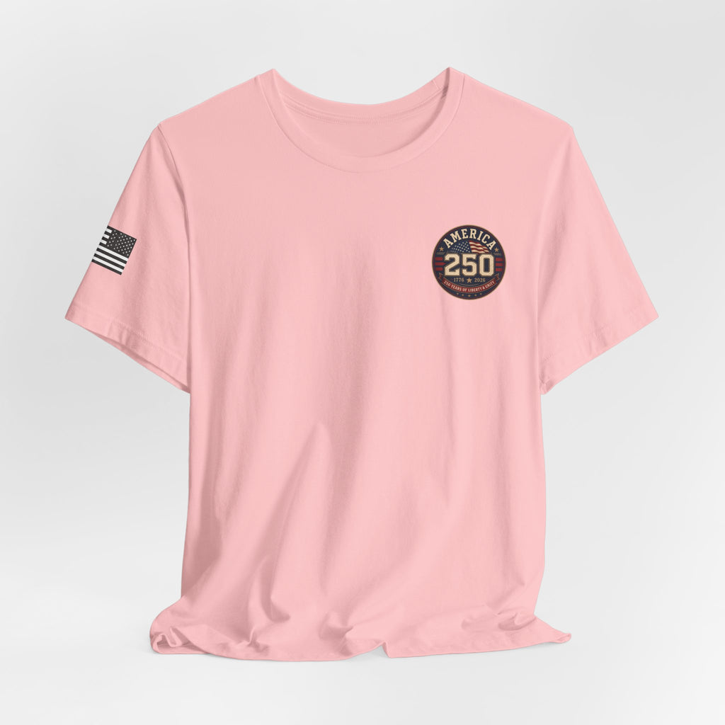 250th Anniversary United States T-Shirt — Patriotic Eagle American Flag Tee