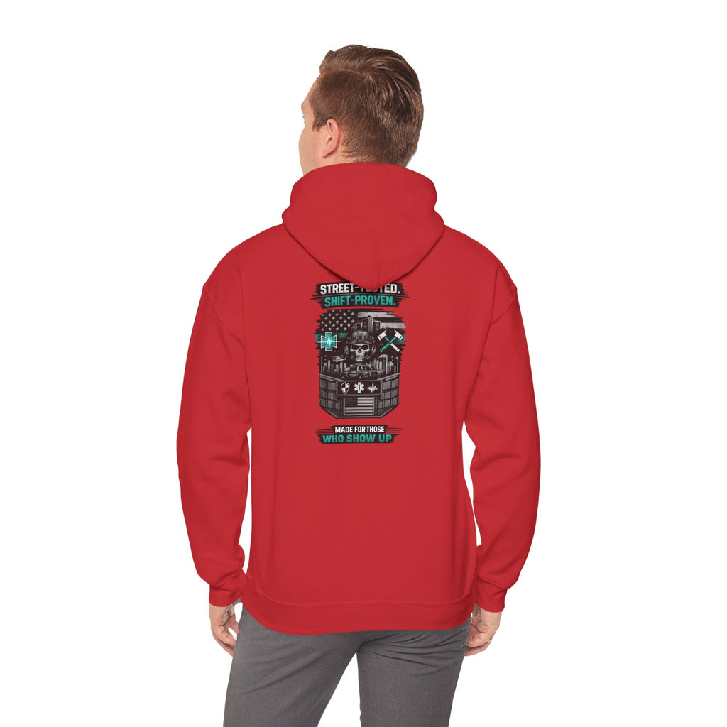 Retro EMS Hoodie — 'Made For Those Who Work Shift Work In EMS