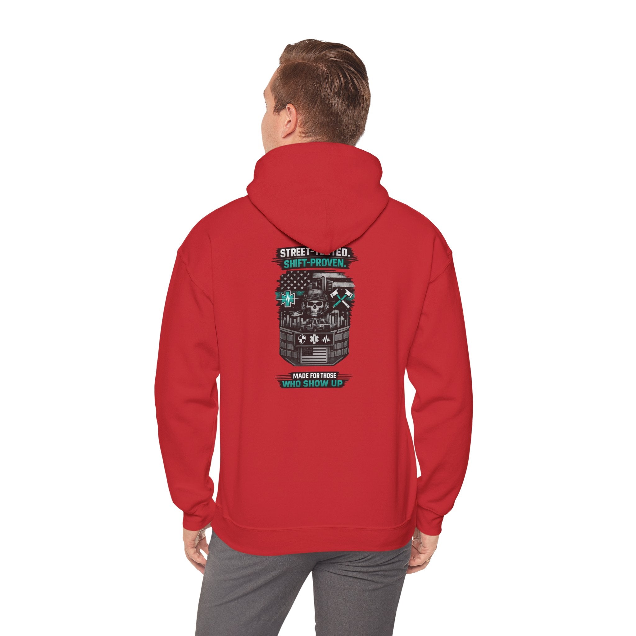 Retro EMS Hoodie — 'Made For Those Who Work Shift Work In EMS