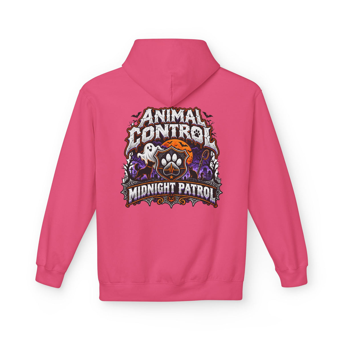Halloween Animal Control Midnight Patrol Hoodie
