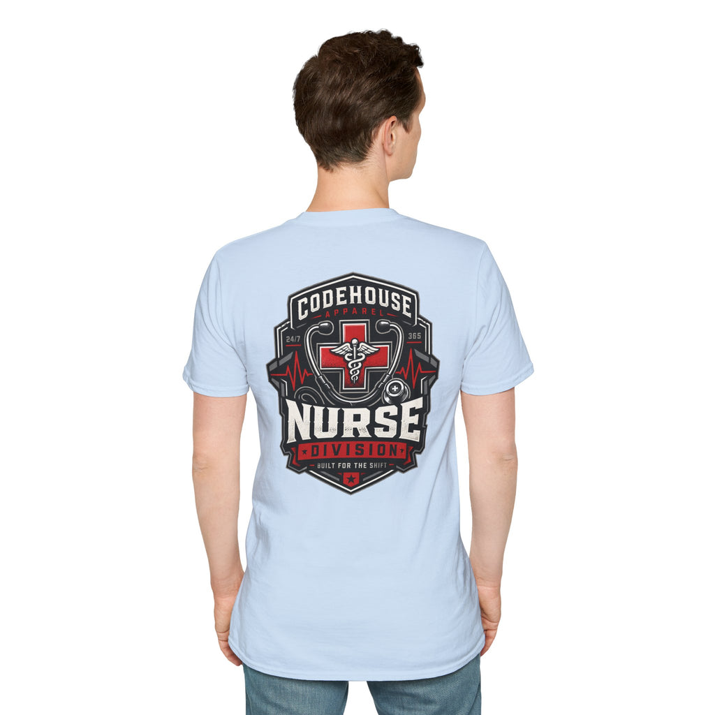Nurse Division Tactical Graphic Tee – Built for the Shift