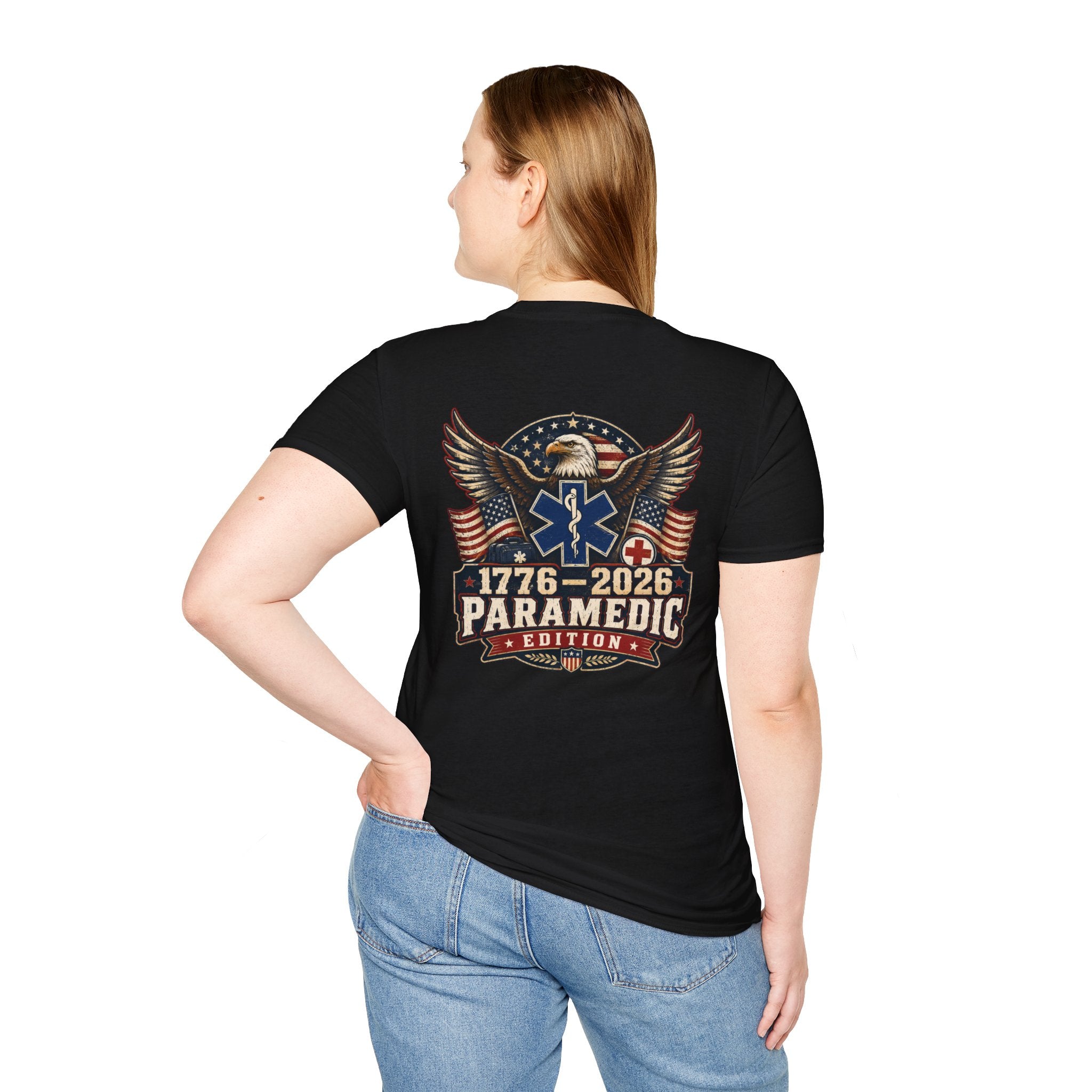 1776–2026 Paramedic Edition USA 250 Patriotic EMS Shirt
