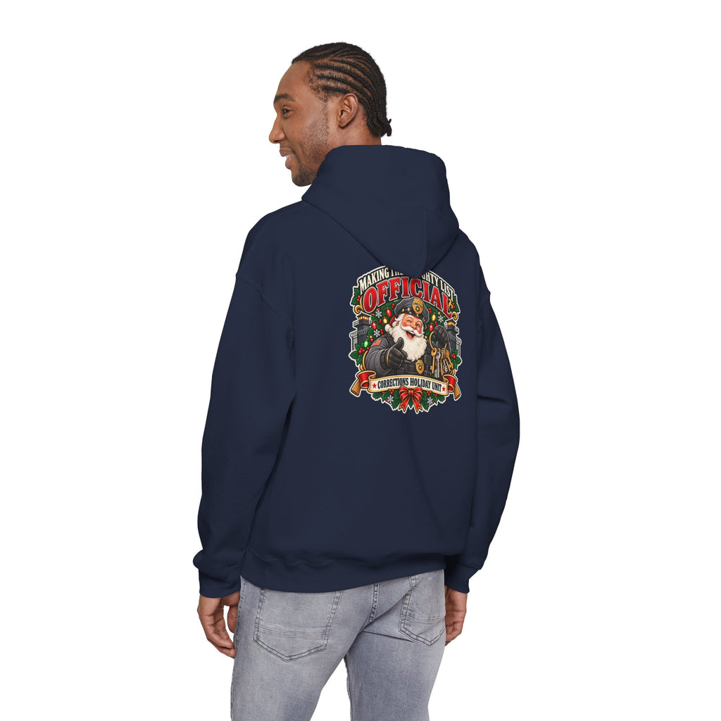 Christmas Corrections Santa Naughty List Hoodie