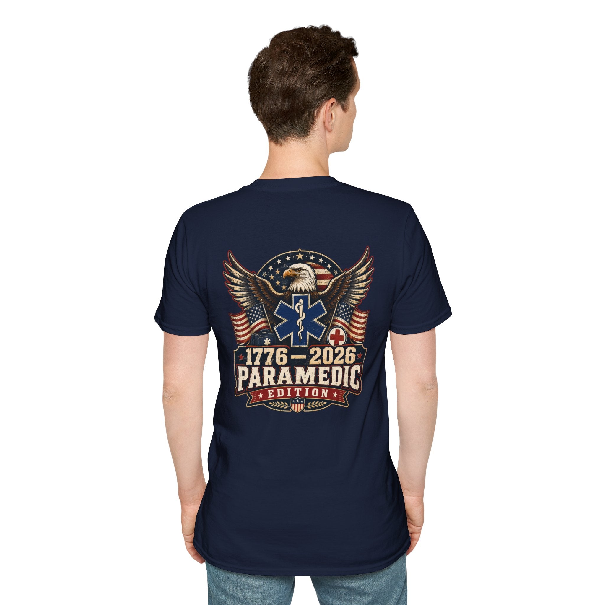 1776–2026 Paramedic Edition USA 250 Patriotic EMS Shirt