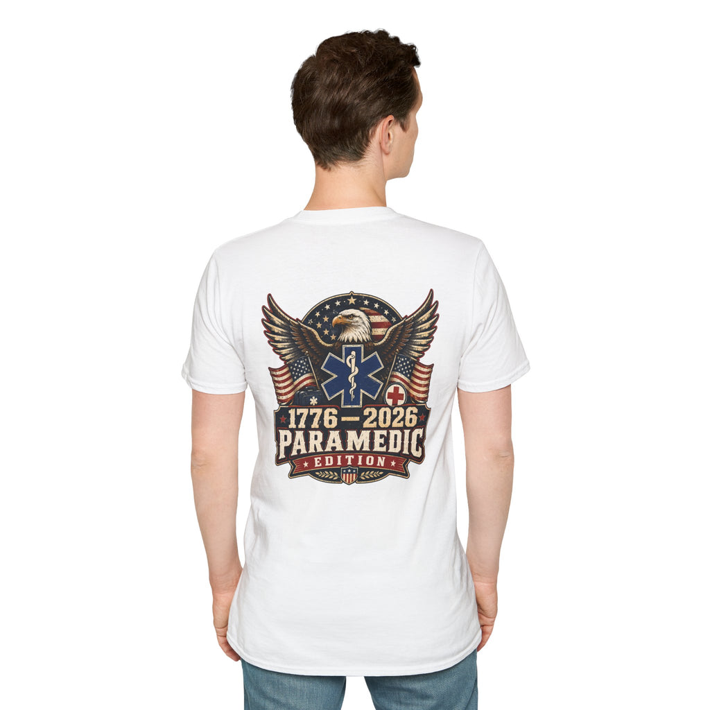 1776–2026 Paramedic Edition USA 250 Patriotic EMS Shirt