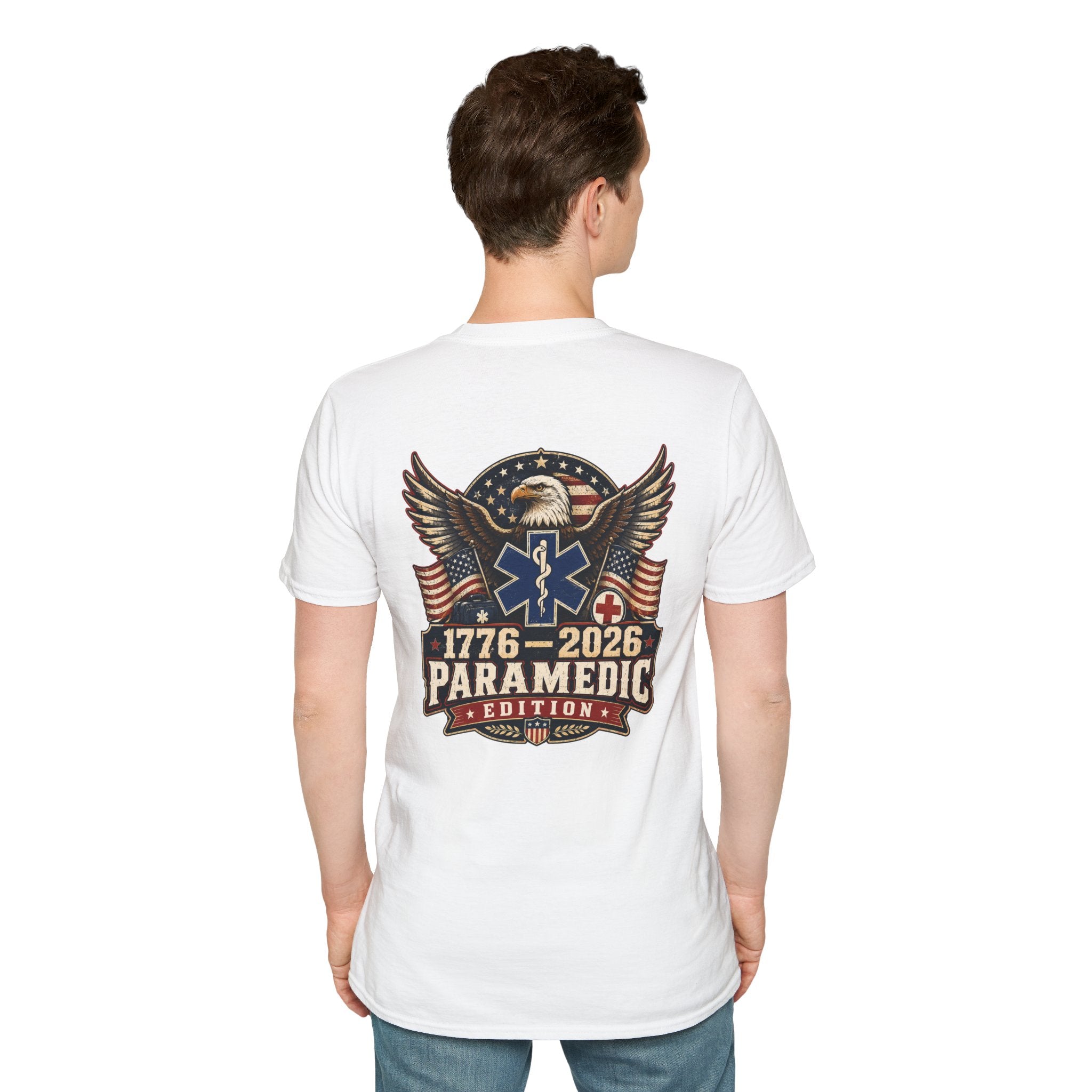 1776–2026 Paramedic Edition USA 250 Patriotic EMS Shirt