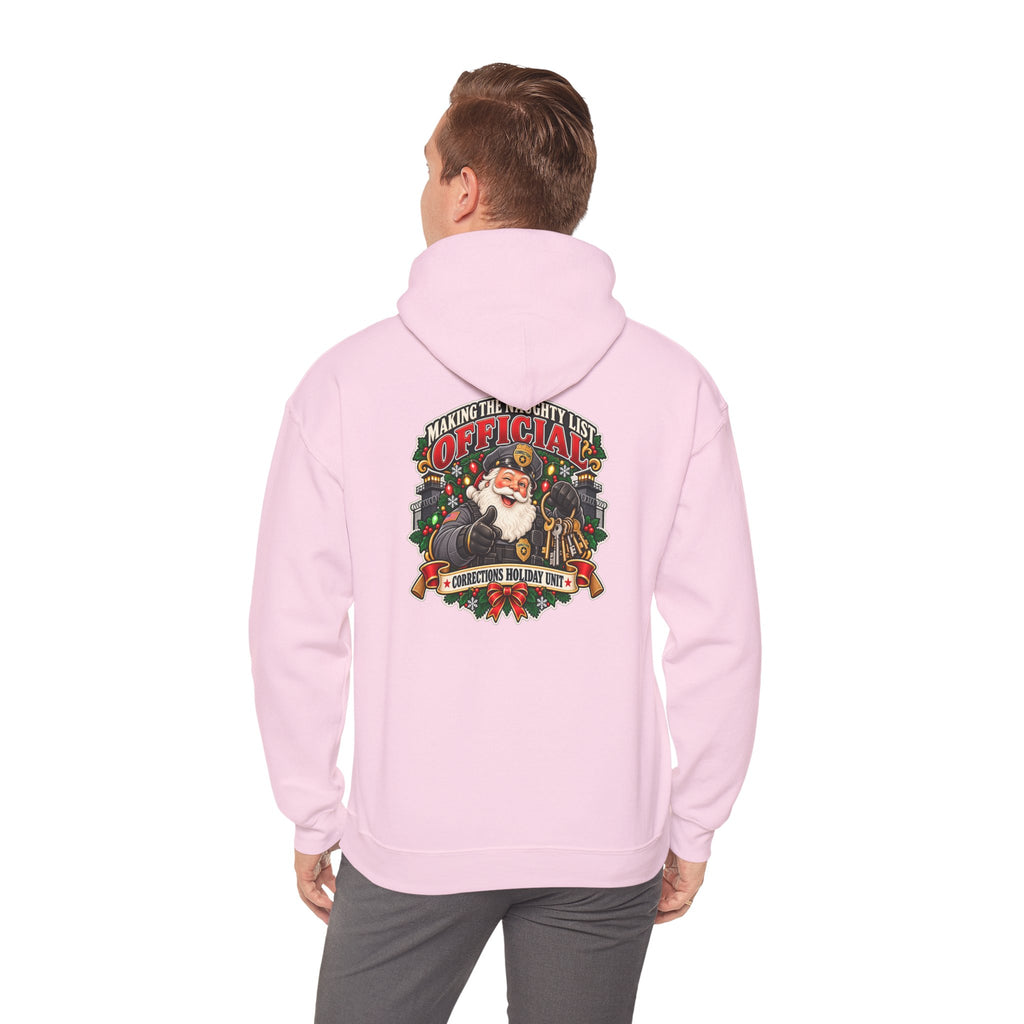 Christmas Corrections Santa Naughty List Hoodie