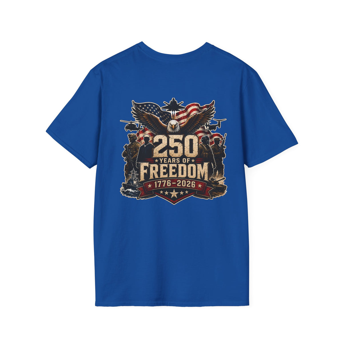 250 Military Patriotic Graphic Tee