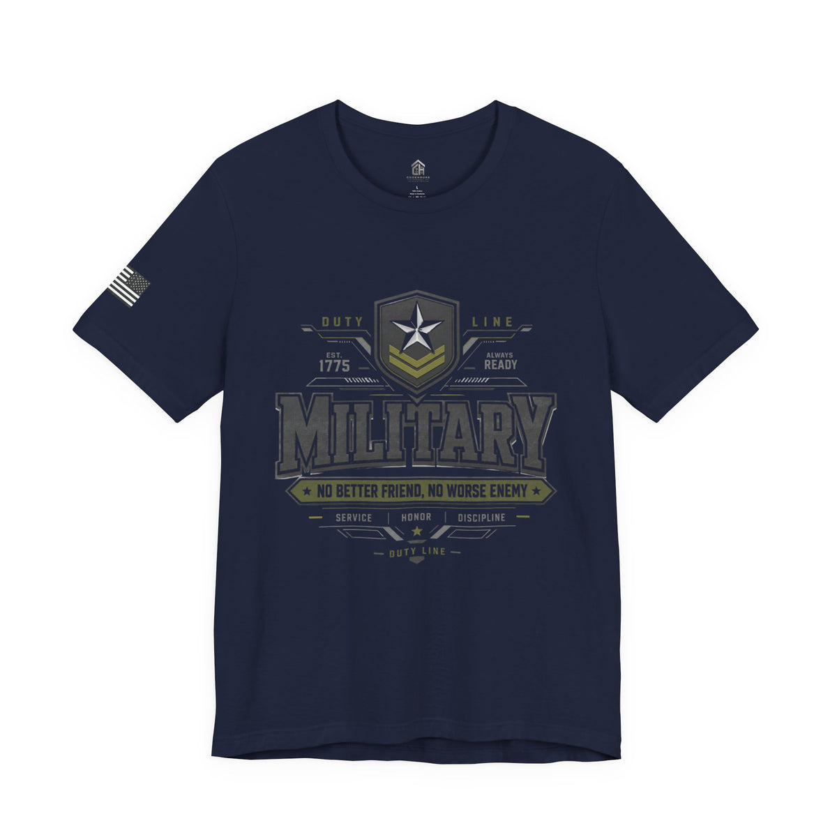 No Better Friend Military Tee