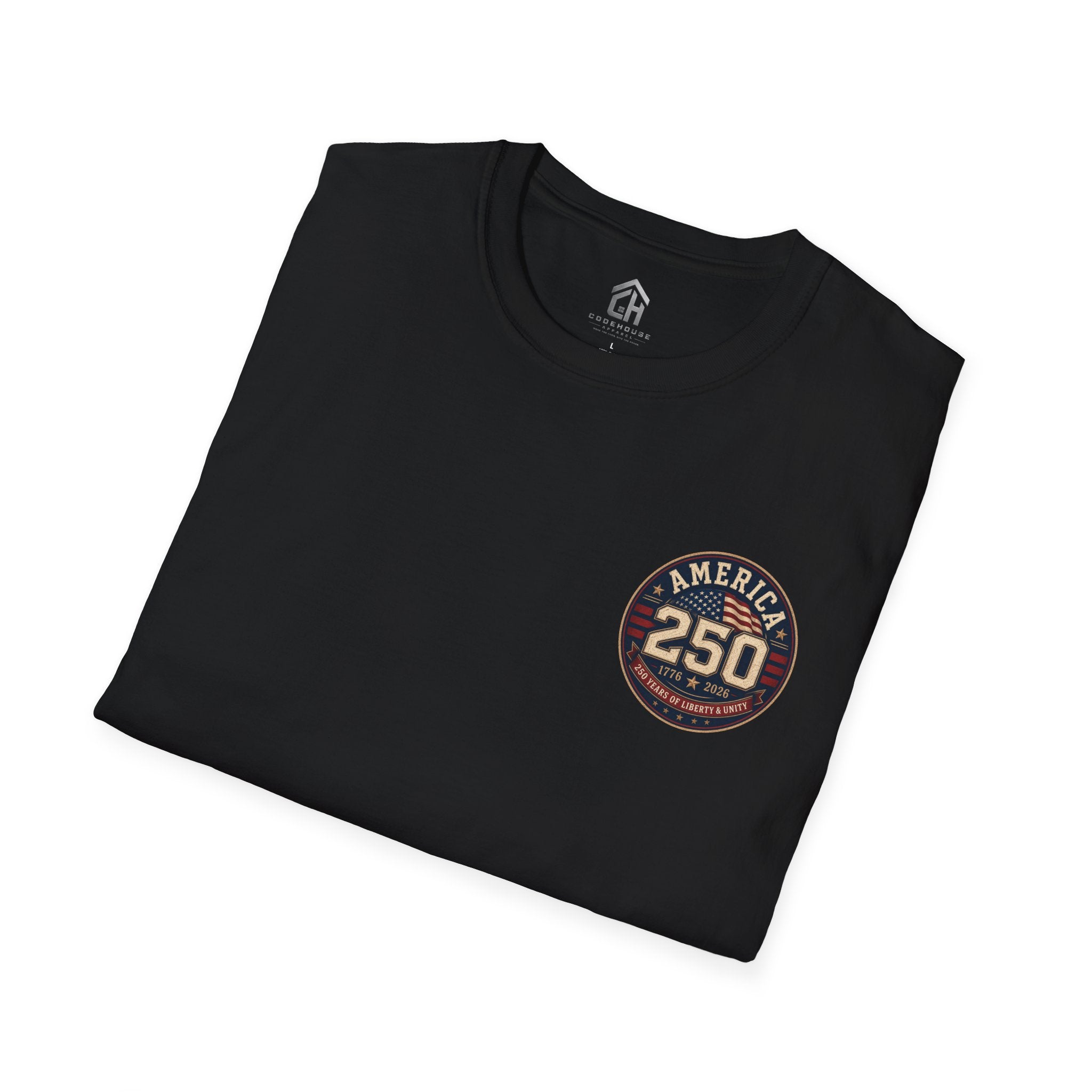 America 250 Firefighter Patriotic Graphic Tee