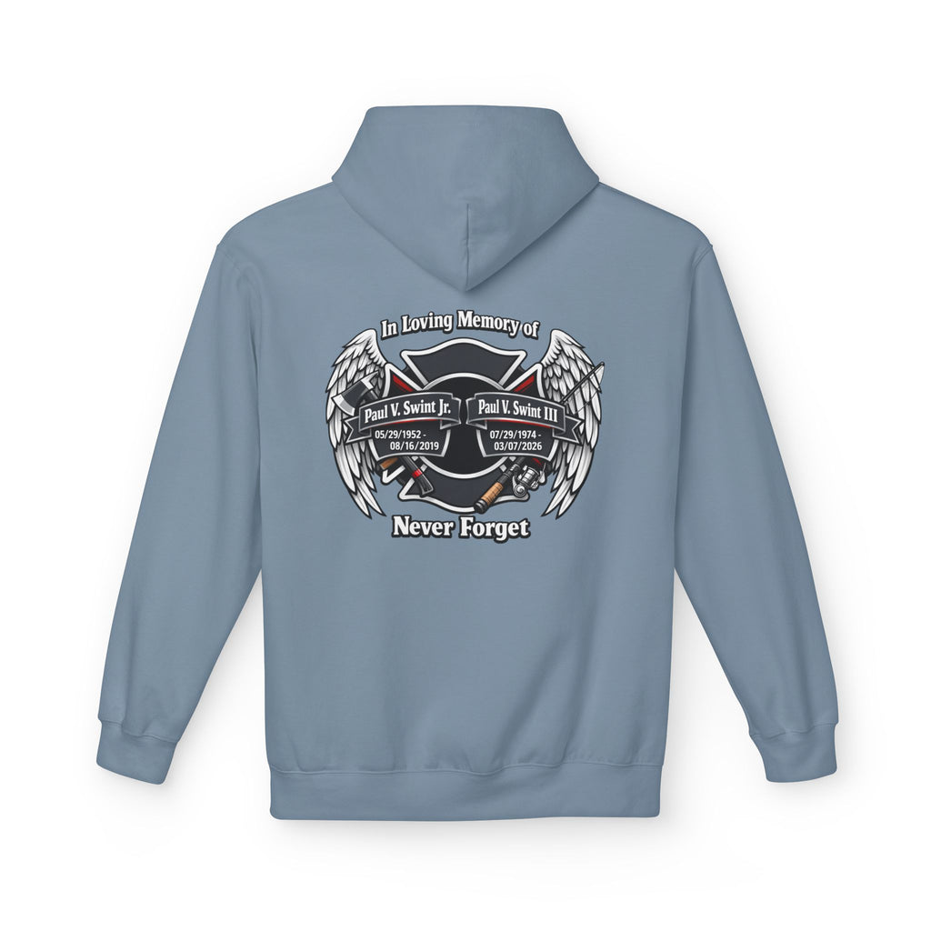 Memorial 'Never Forget' Hoodie — In Loving Memory Tribute Sweatshirt