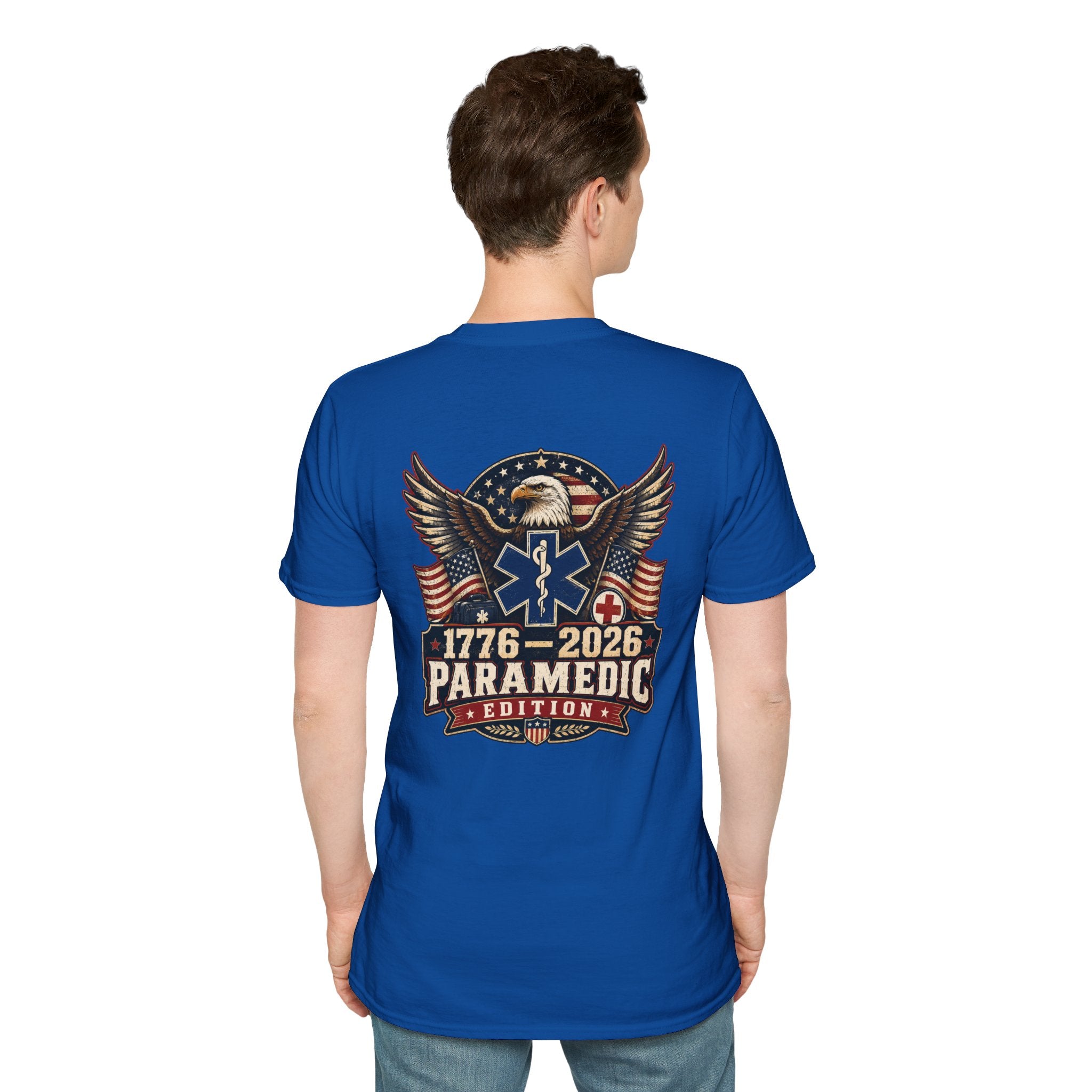 1776–2026 Paramedic Edition USA 250 Patriotic EMS Shirt