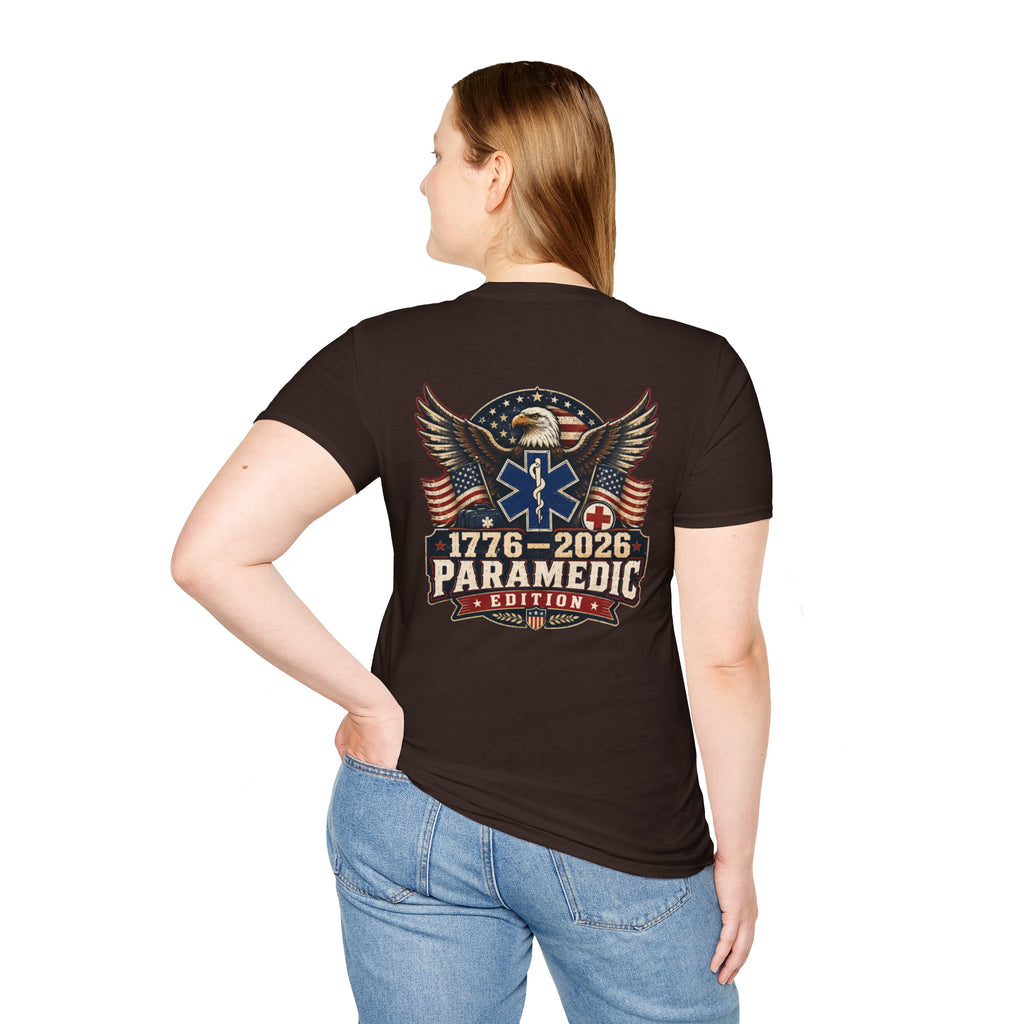1776–2026 Paramedic Edition USA 250 Patriotic EMS Shirt