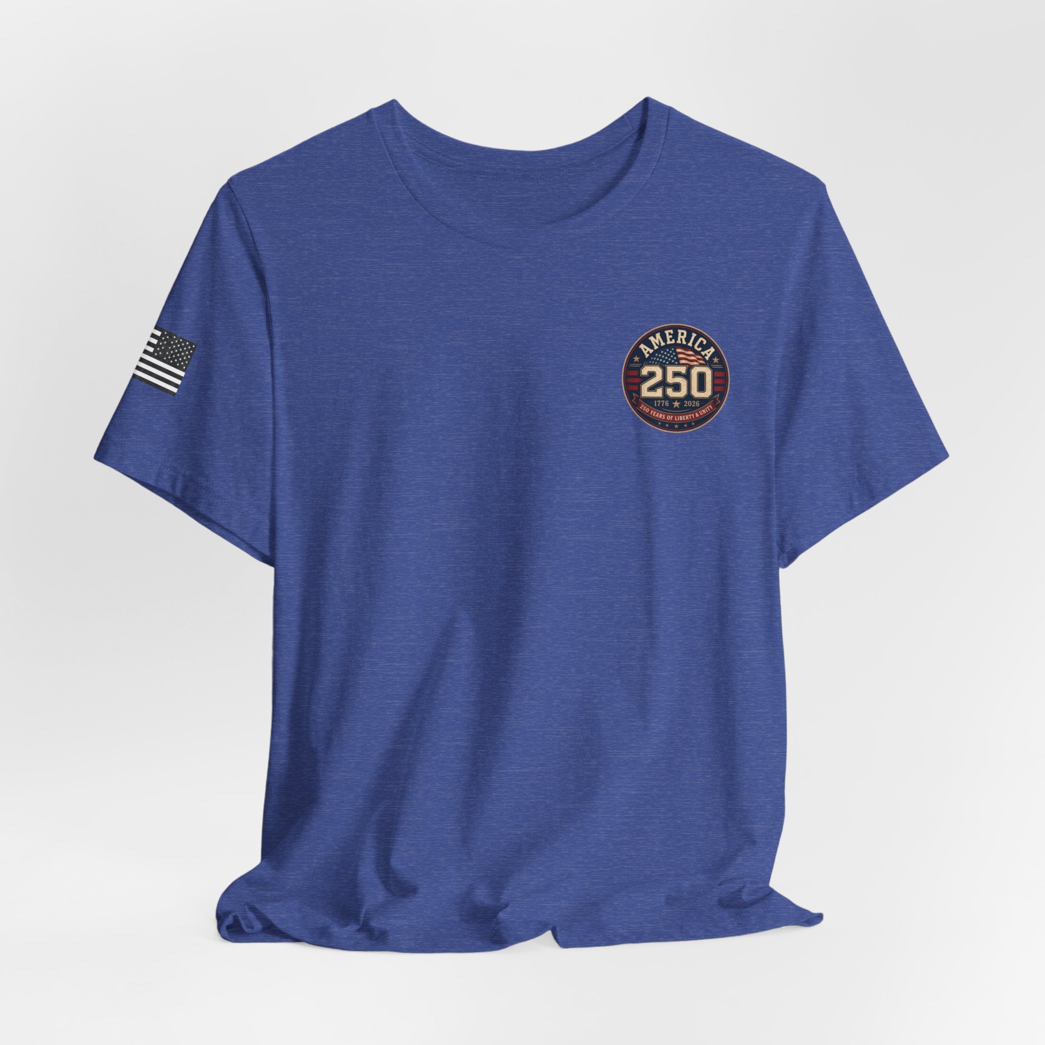 250th Anniversary United States T-Shirt — Patriotic Eagle American Flag Tee