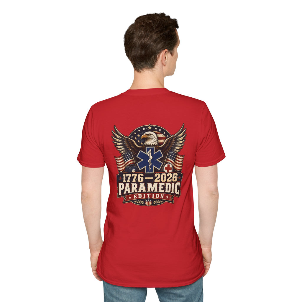 1776–2026 Paramedic Edition USA 250 Patriotic EMS Shirt