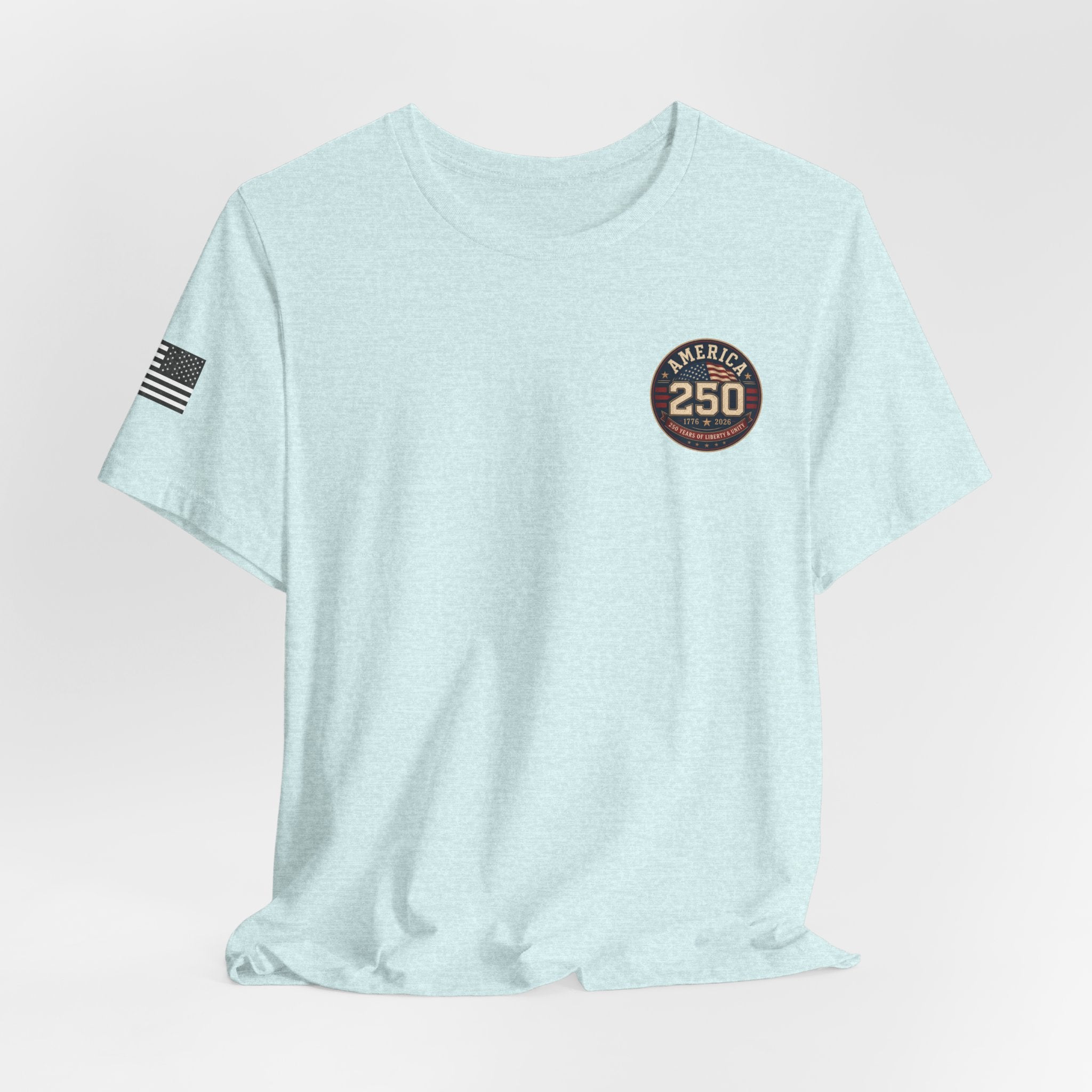 250th Anniversary United States T-Shirt — Patriotic Eagle American Flag Tee