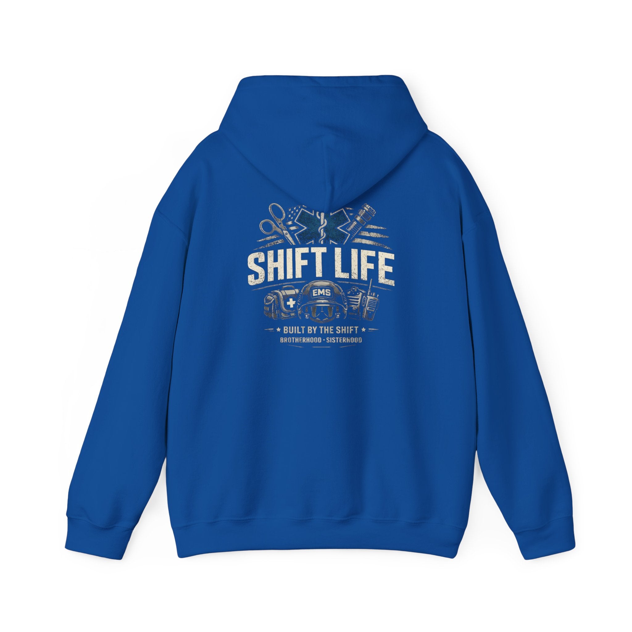 Shift Life EMS Paramedic Hoodie | Ambulance Rescue Emblem