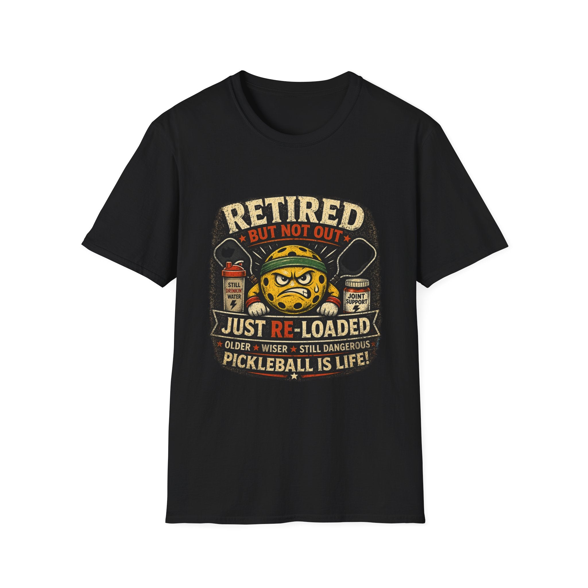 Retired But Not Out Pickleball T-Shirt