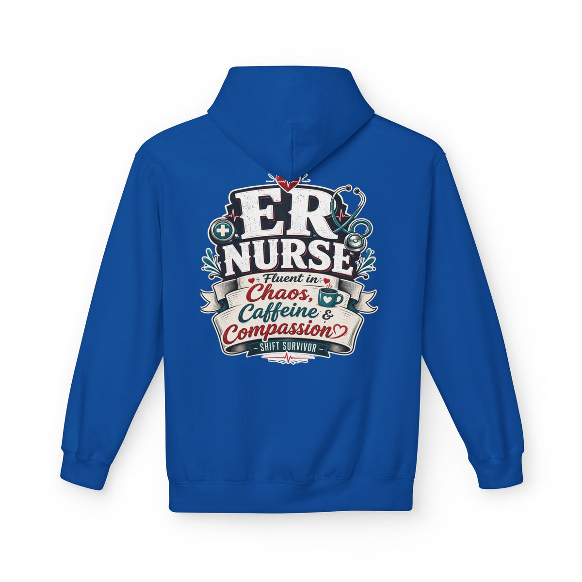Present in Chaos ER Nurse Hoodie