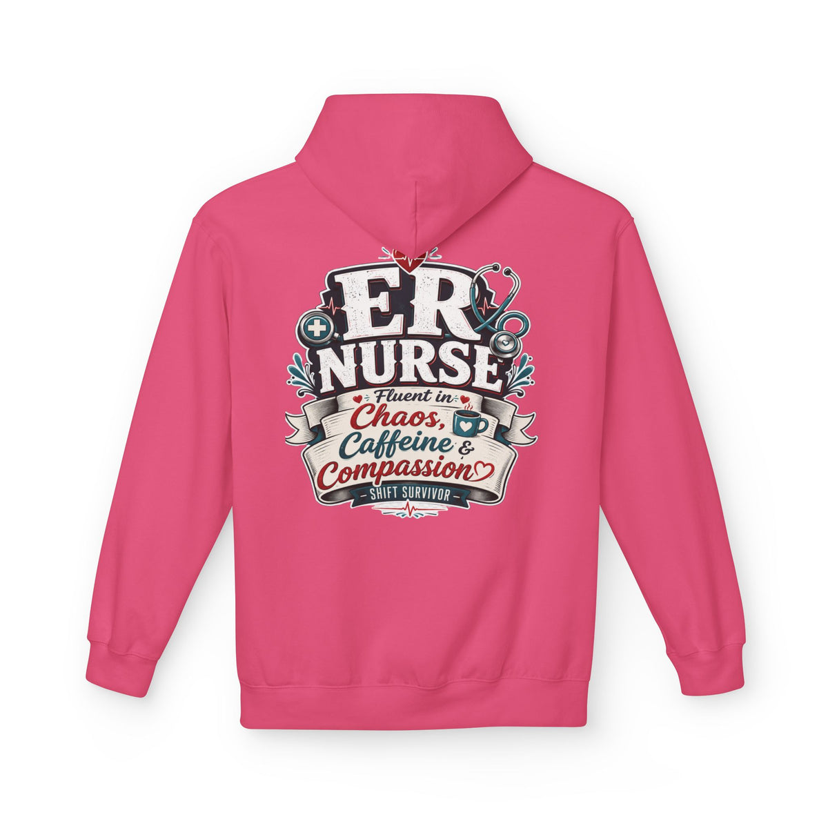 Present in Chaos ER Nurse Hoodie