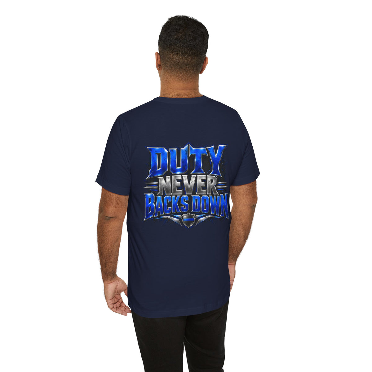 Police "Duty Never Backs Down" T-Shirt