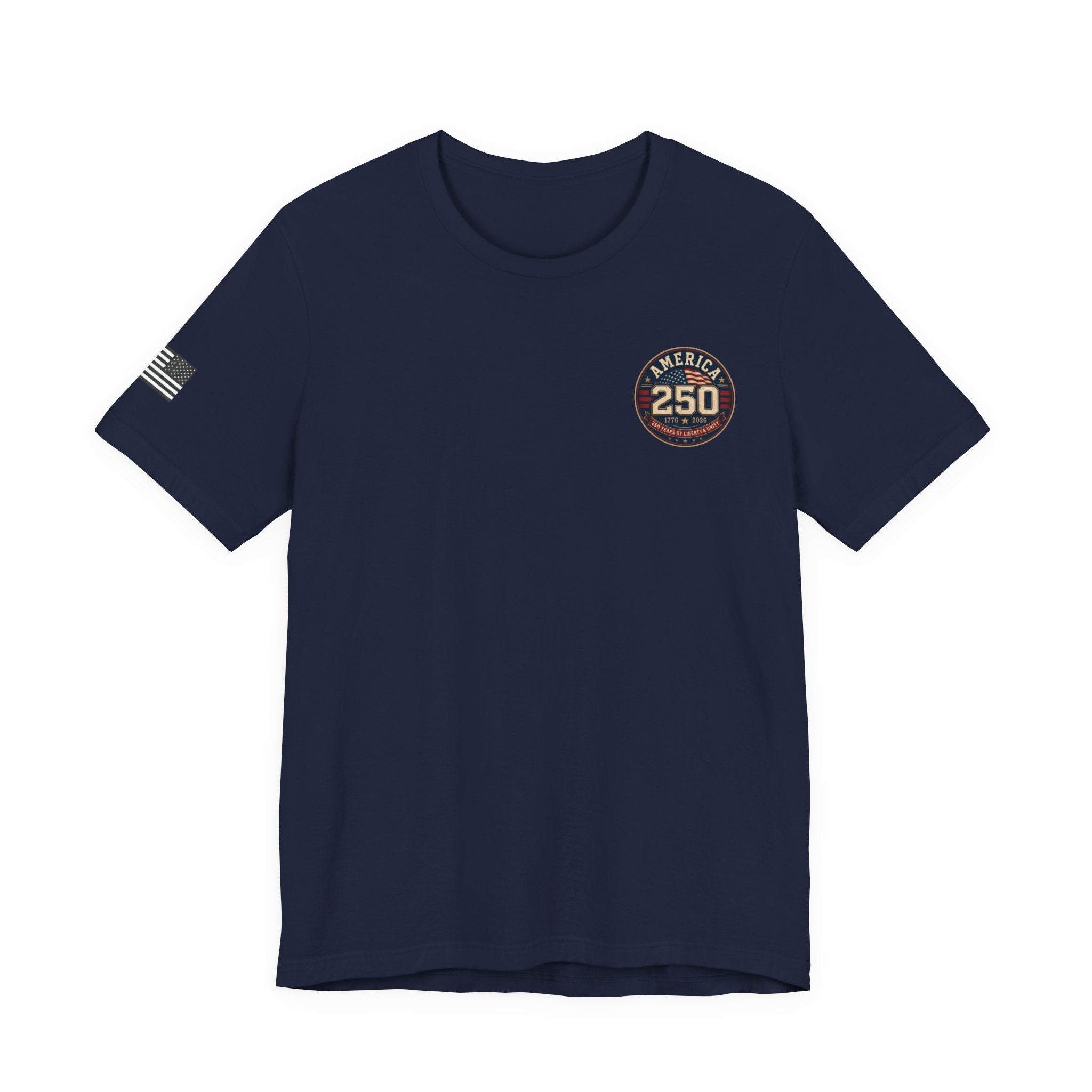 250th Anniversary United States T-Shirt — Patriotic Eagle American Flag Tee