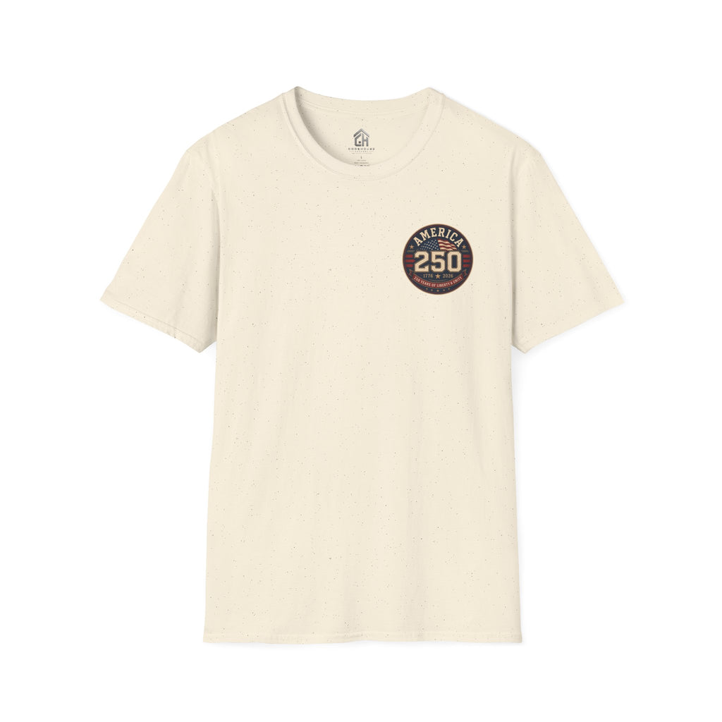 America 250 Firefighter Patriotic Graphic Tee