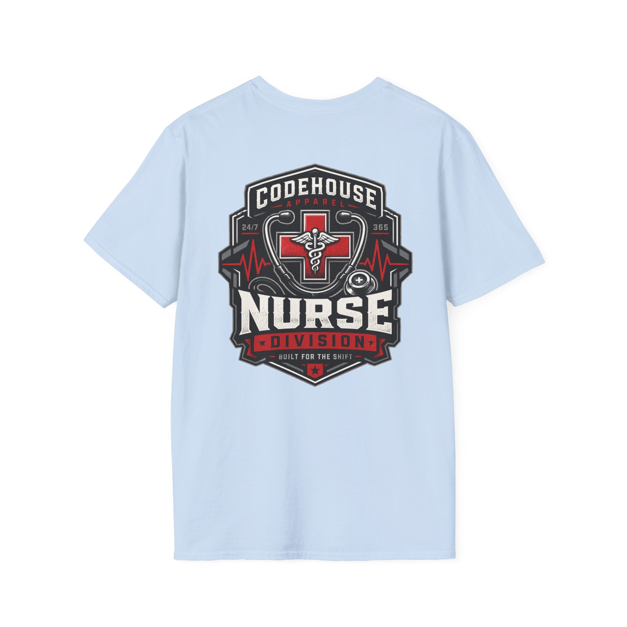 Nurse Division Tactical Graphic Tee – Built for the Shift
