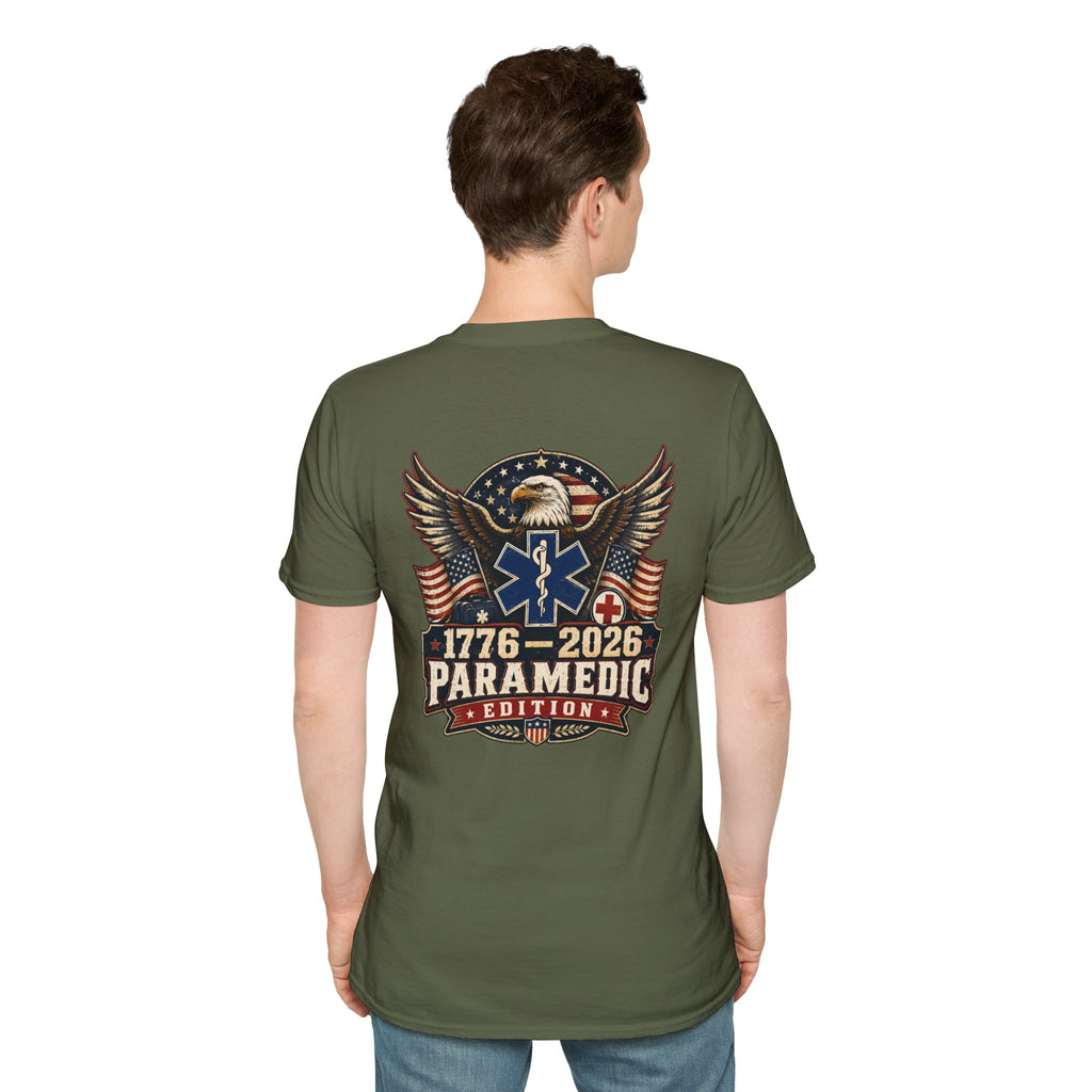 1776–2026 Paramedic Edition USA 250 Patriotic EMS Shirt