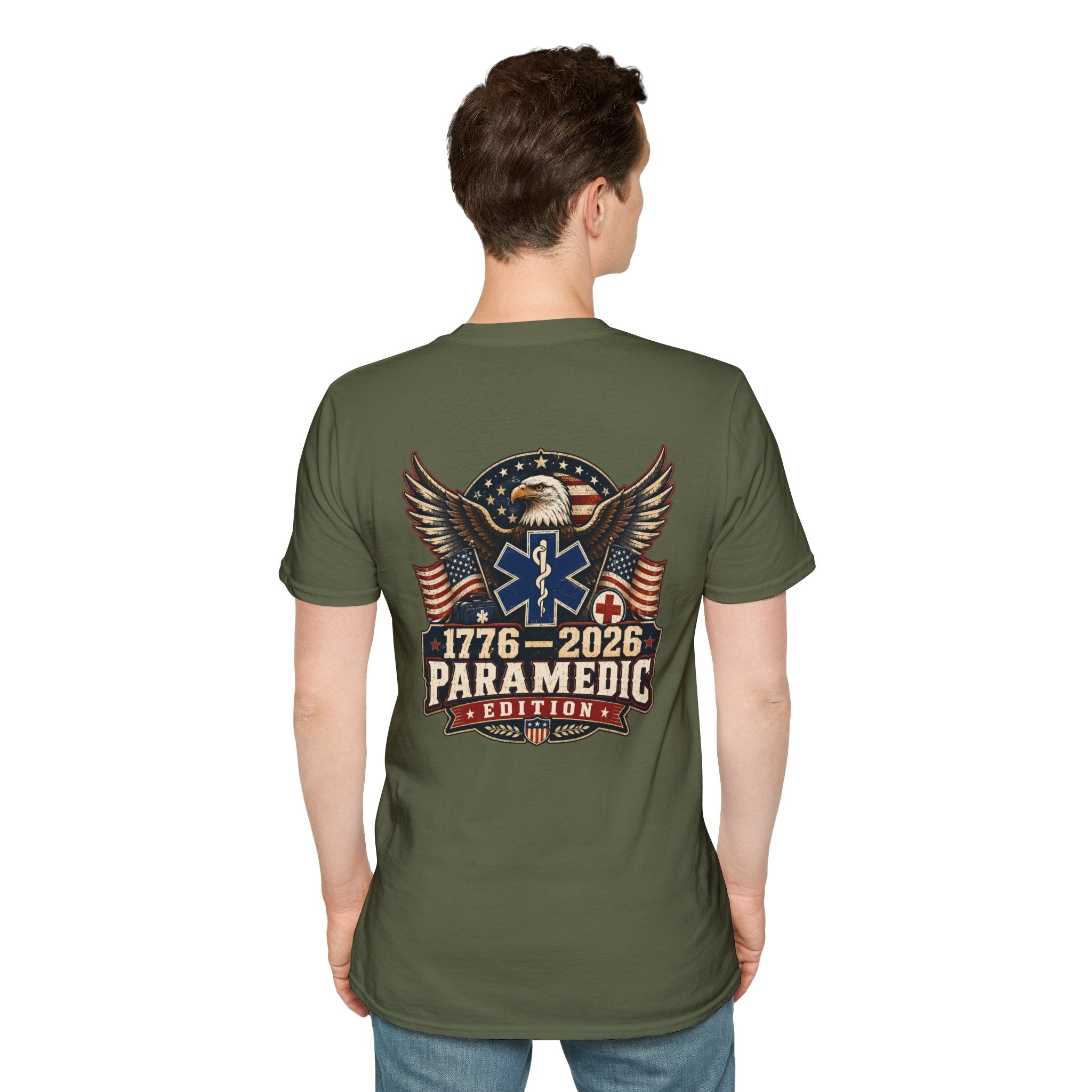 1776–2026 Paramedic Edition USA 250 Patriotic EMS Shirt