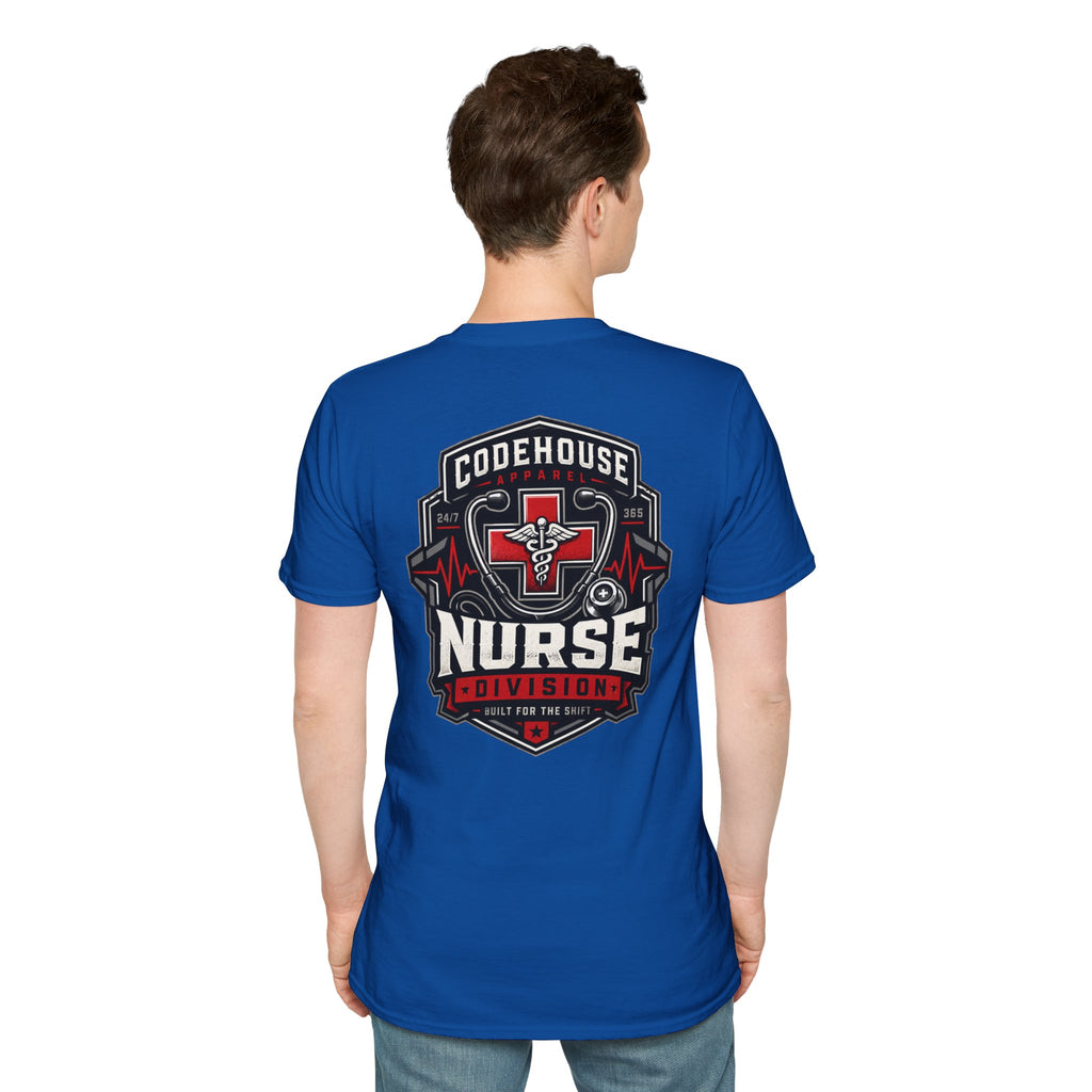 Nurse Division Tactical Graphic Tee – Built for the Shift