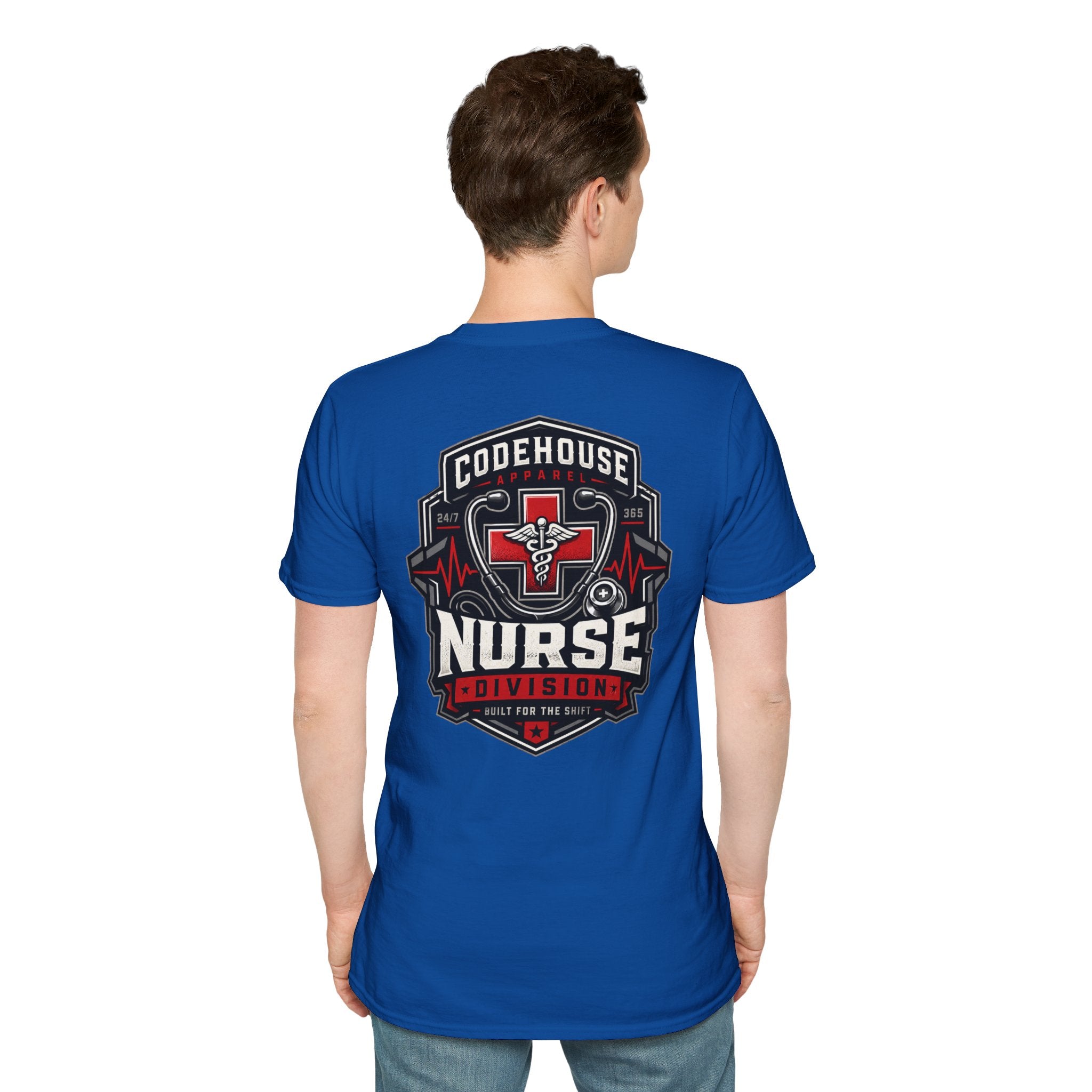 Nurse Division Tactical Graphic Tee – Built for the Shift
