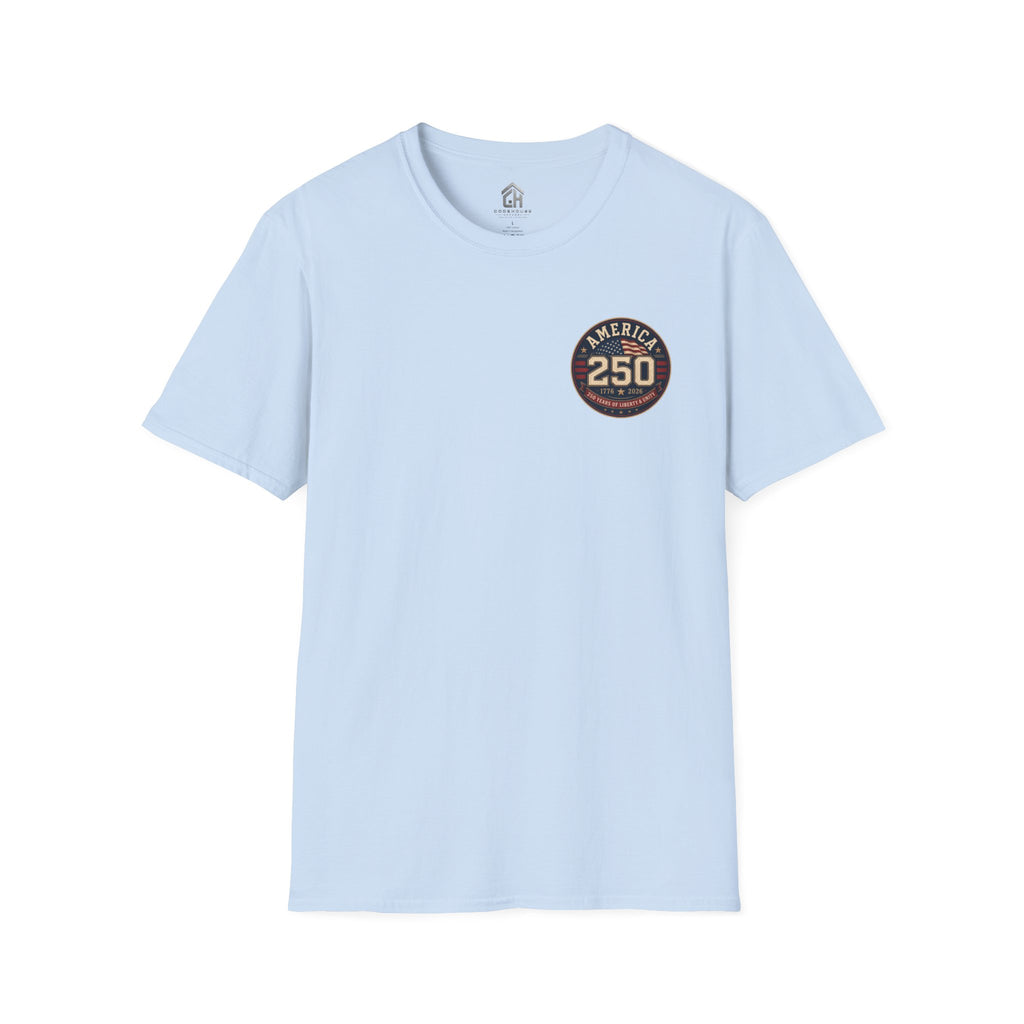 America 250 Firefighter Patriotic Graphic Tee