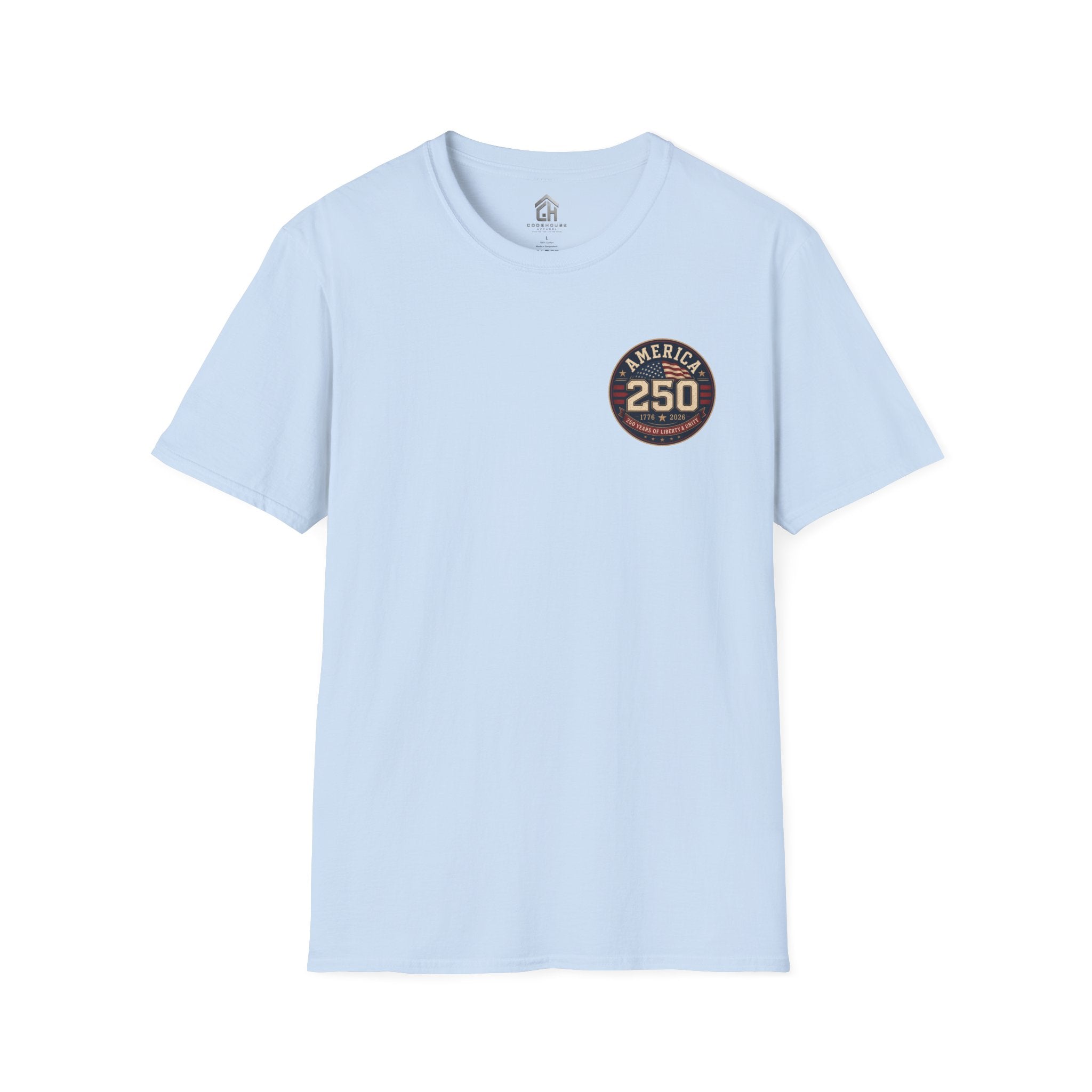 America 250 Firefighter Patriotic Graphic Tee