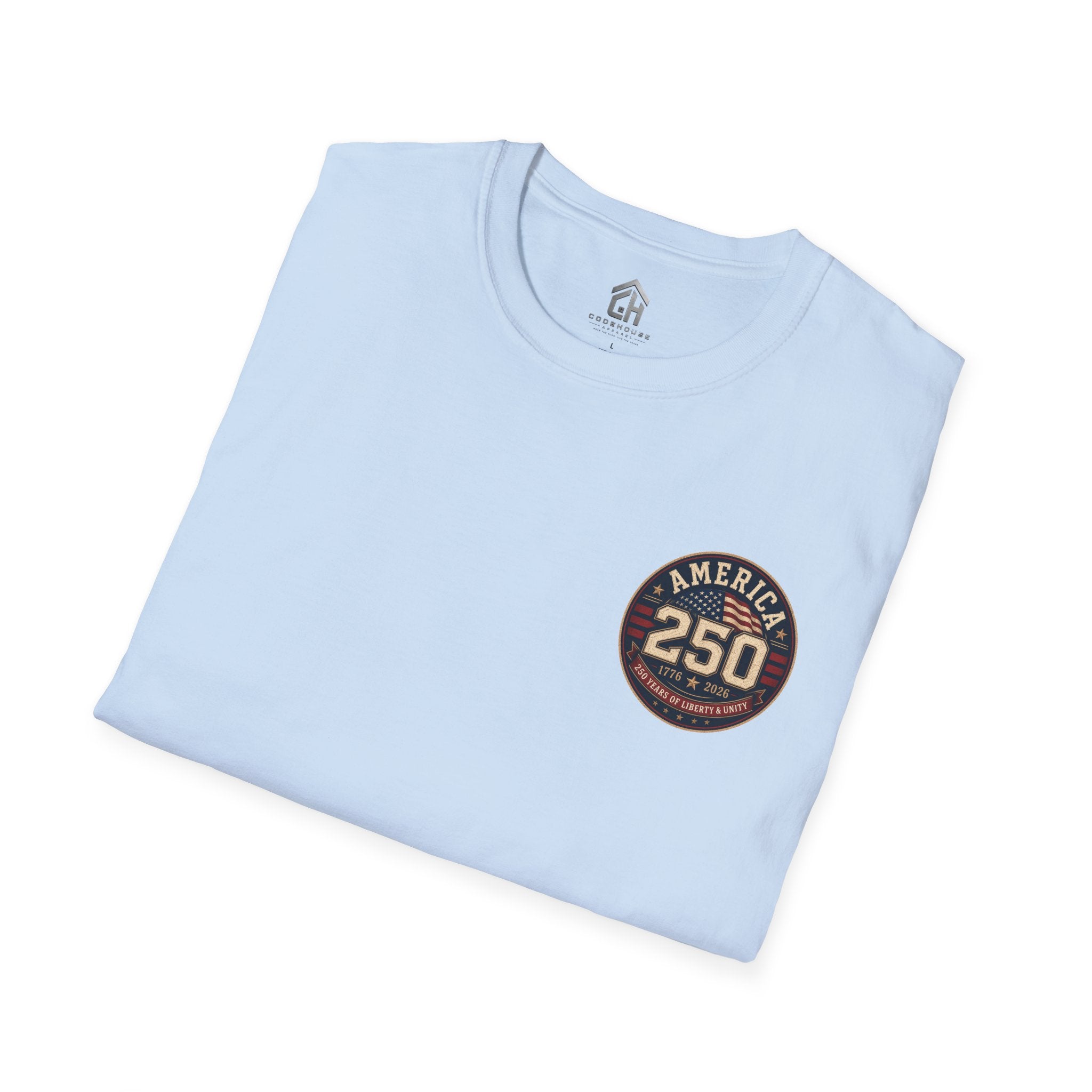 America 250 Firefighter Patriotic Graphic Tee