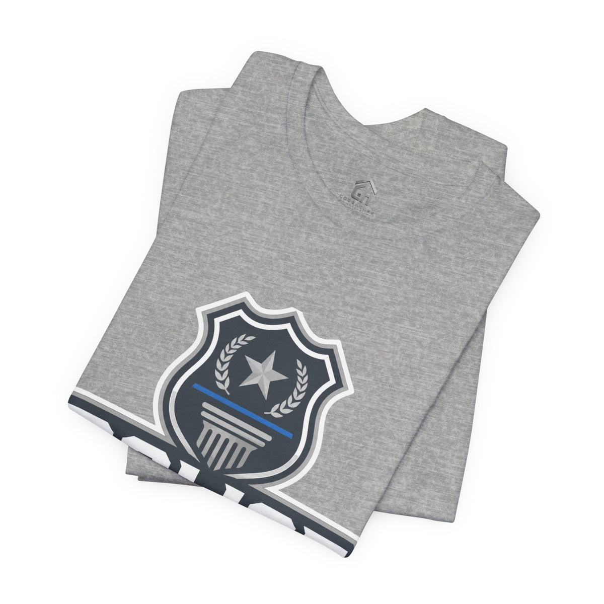 Steady Under Pressure Police Badge Tee