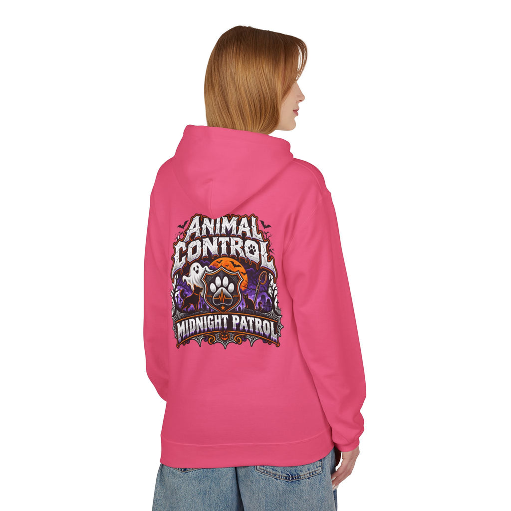 Halloween Animal Control Midnight Patrol Hoodie