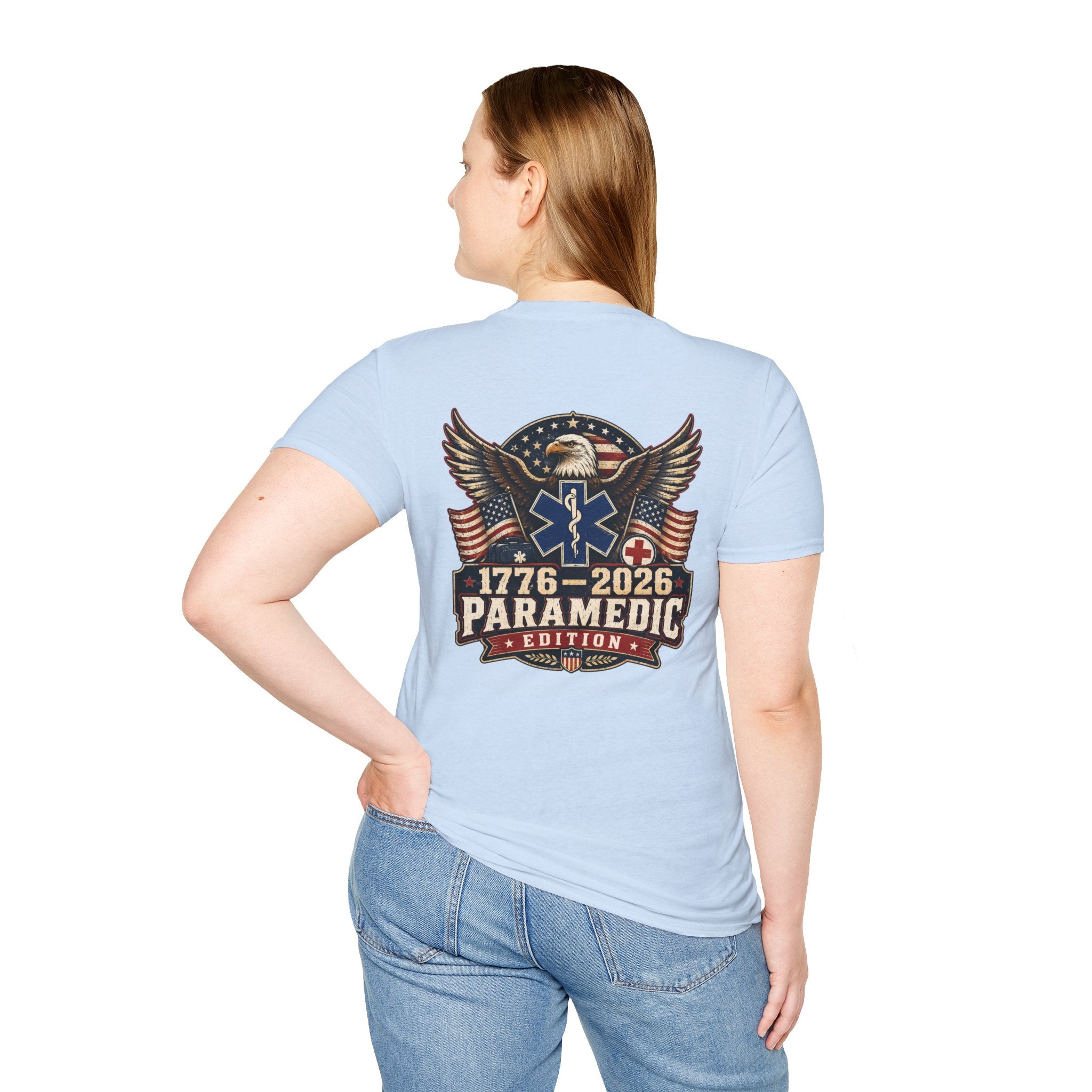 1776–2026 Paramedic Edition USA 250 Patriotic EMS Shirt